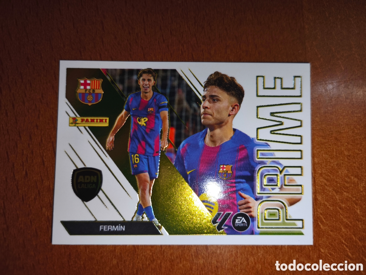 Cromos de f&uacute;tbol: Ferm&iacute;n n&deg;4 ADN LALIGA PRIME liga este 26/27 Barcelona