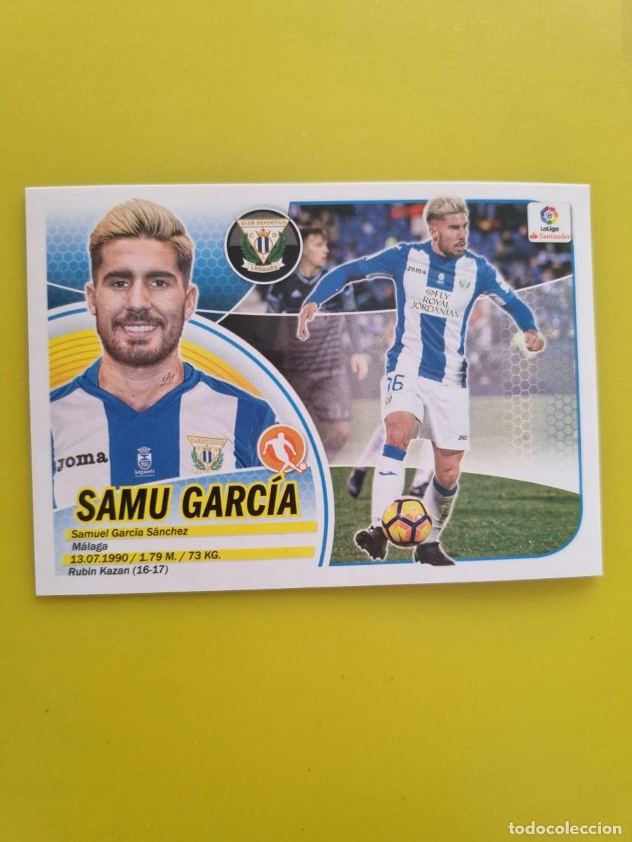 Cromos de f&uacute;tbol: MERCADO INVIERNO ACTUALIZACION ESTE 16 17 2016 2017 SIN PEGAR SAMU GARC&Iacute;A LEGAN&Eacute;S N&ordm;22 AR926