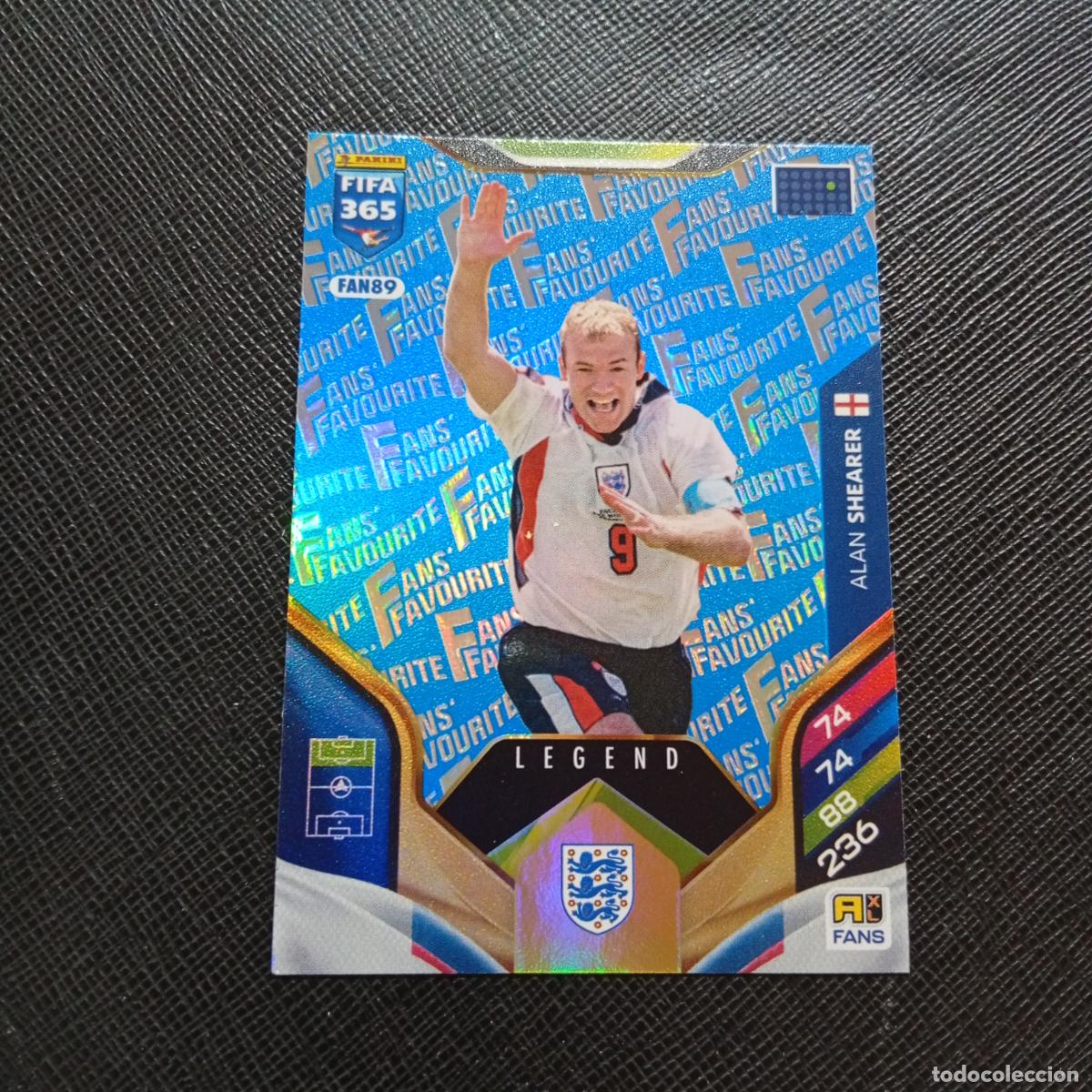 Cromos de f&uacute;tbol: FAN89 SHEARER INGLATERRA ADRENALYN 2025 2026 FIFA 365 CROMO FUTBOL 25 26 - A215 PG57 AZUL