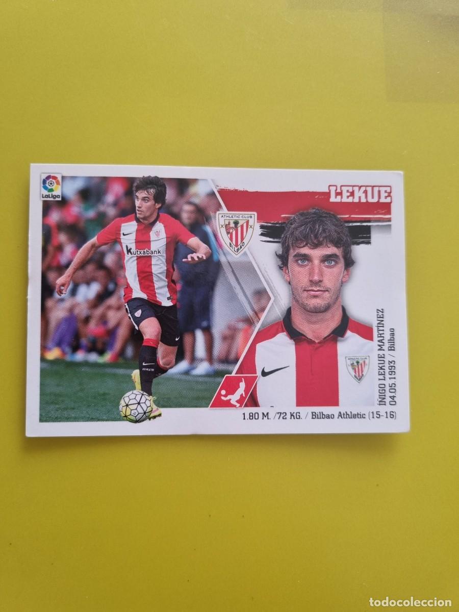 Cromos de f&uacute;tbol: MERCADO INVIERNO ACTUALIZACION ESTE 15 16 2015 2016 SIN PEGAR LEKUE ATH BILBAO N&ordm;1 AR926