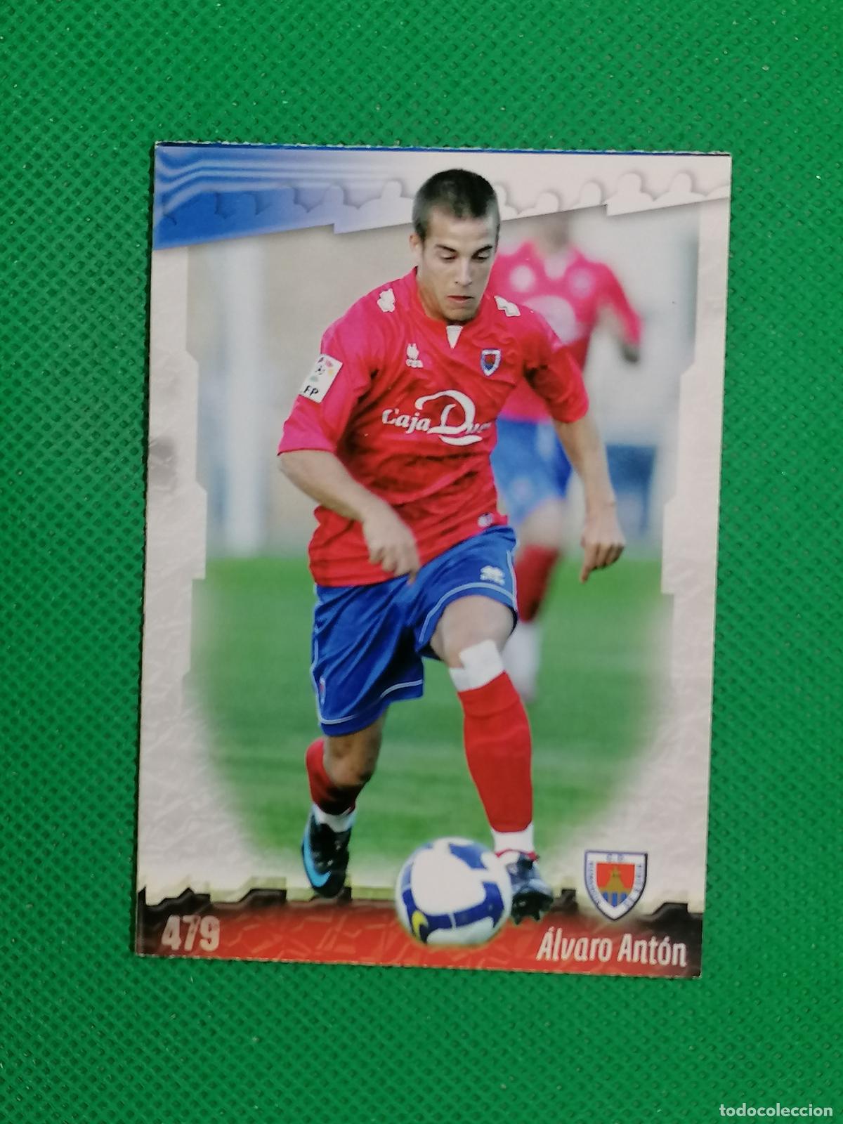 Cromos de f&uacute;tbol: 479 ALVARO ANTON NUMANCIA DE SORIA ⚽ MUNDICROMO LAS FICHAS DE LA LIGA 08 09 2008 2009 ⚽