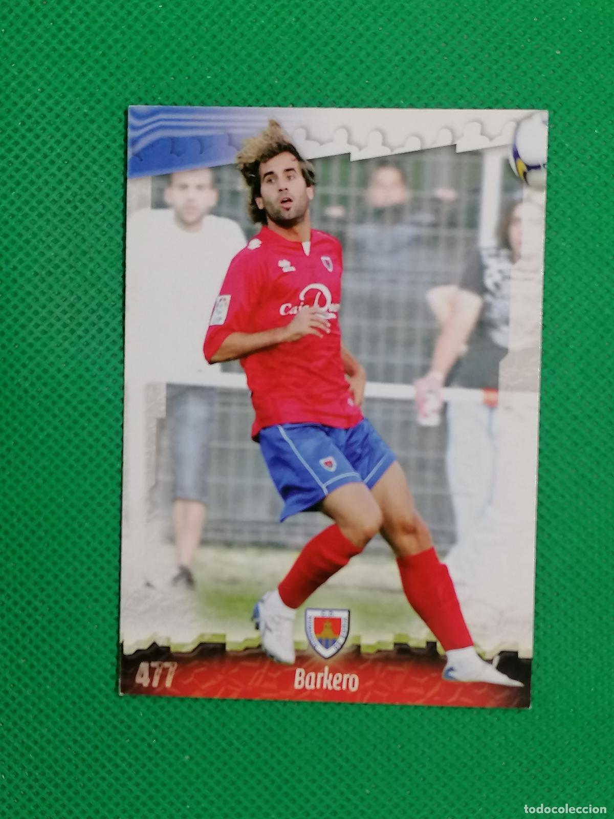 Cromos de f&uacute;tbol: 477 BARKERO NUMANCIA DE SORIA ⚽ MUNDICROMO LAS FICHAS DE LA LIGA 08 09 2008 2009 ⚽
