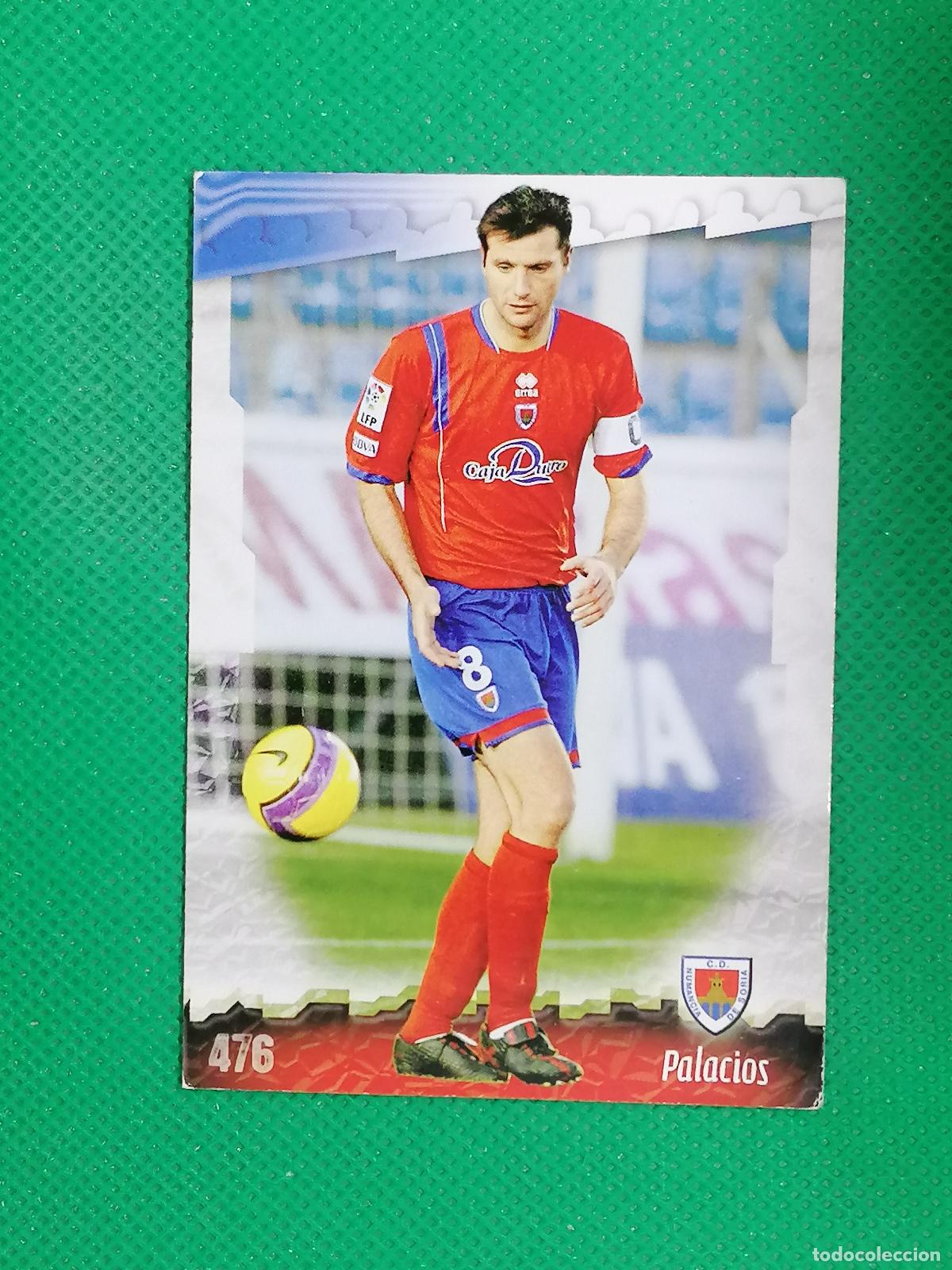 Cromos de f&uacute;tbol: 476 PALACIOS NUMANCIA DE SORIA ⚽ MUNDICROMO LAS FICHAS DE LA LIGA 08 09 2008 2009 ⚽