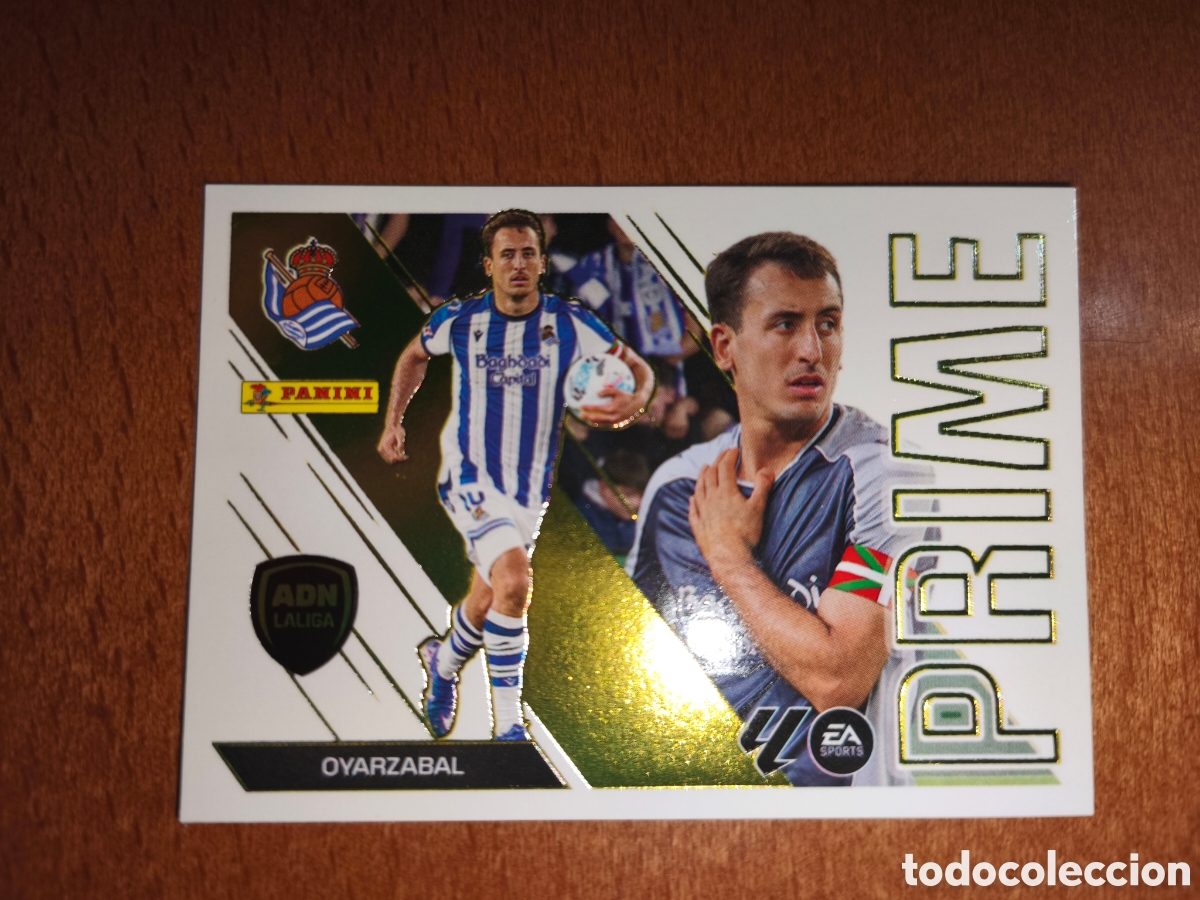 Cromos de f&uacute;tbol: Oyarzabal n&deg;11 ADN LALIGA PRIME liga este 26/27 Real Sociedad
