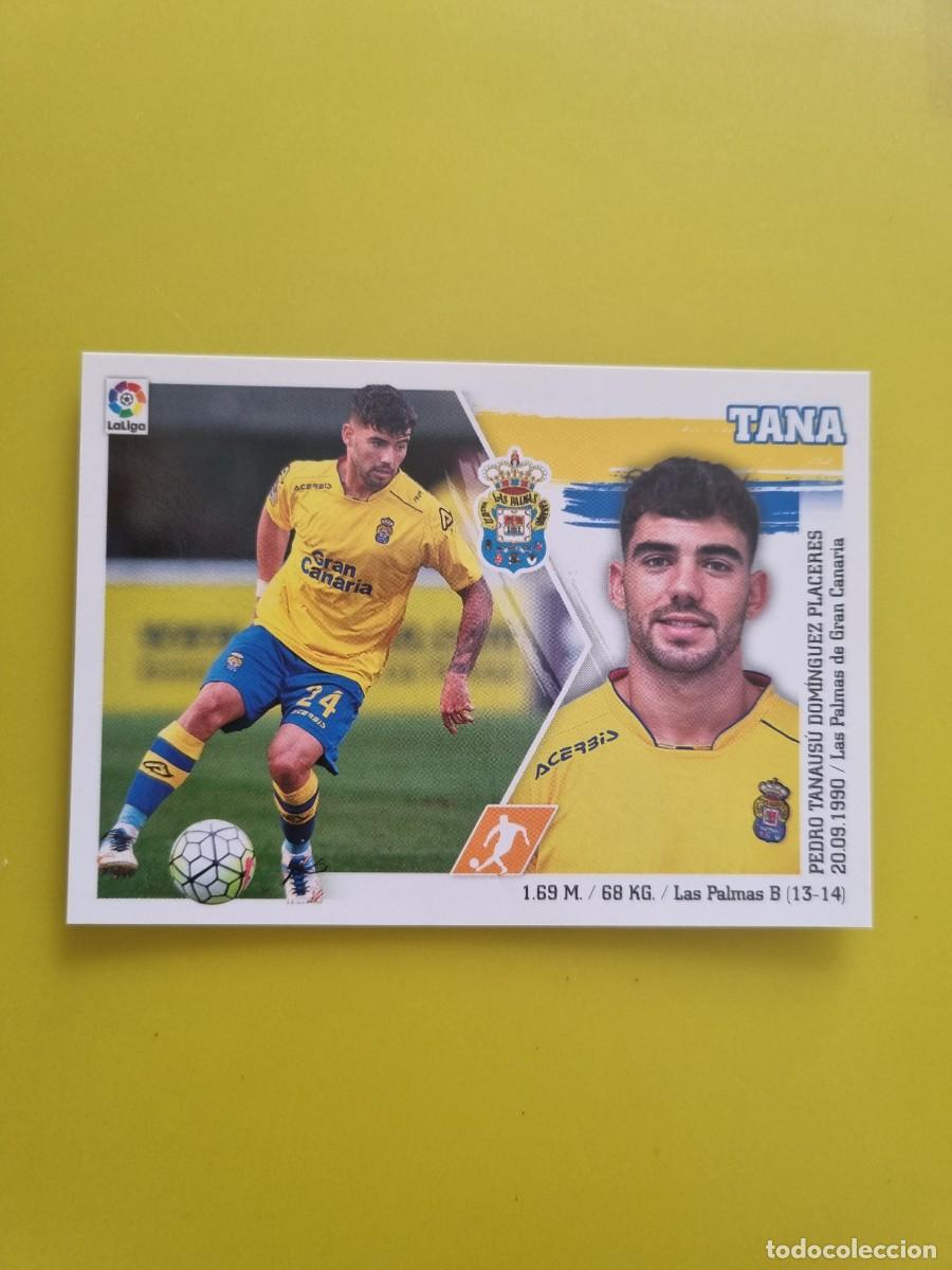 Cromos de f&uacute;tbol: MERCADO INVIERNO ACTUALIZACION ESTE 15 16 2015 2016 SIN PEGAR TANA LAS PALMAS N&ordm;19 AR926