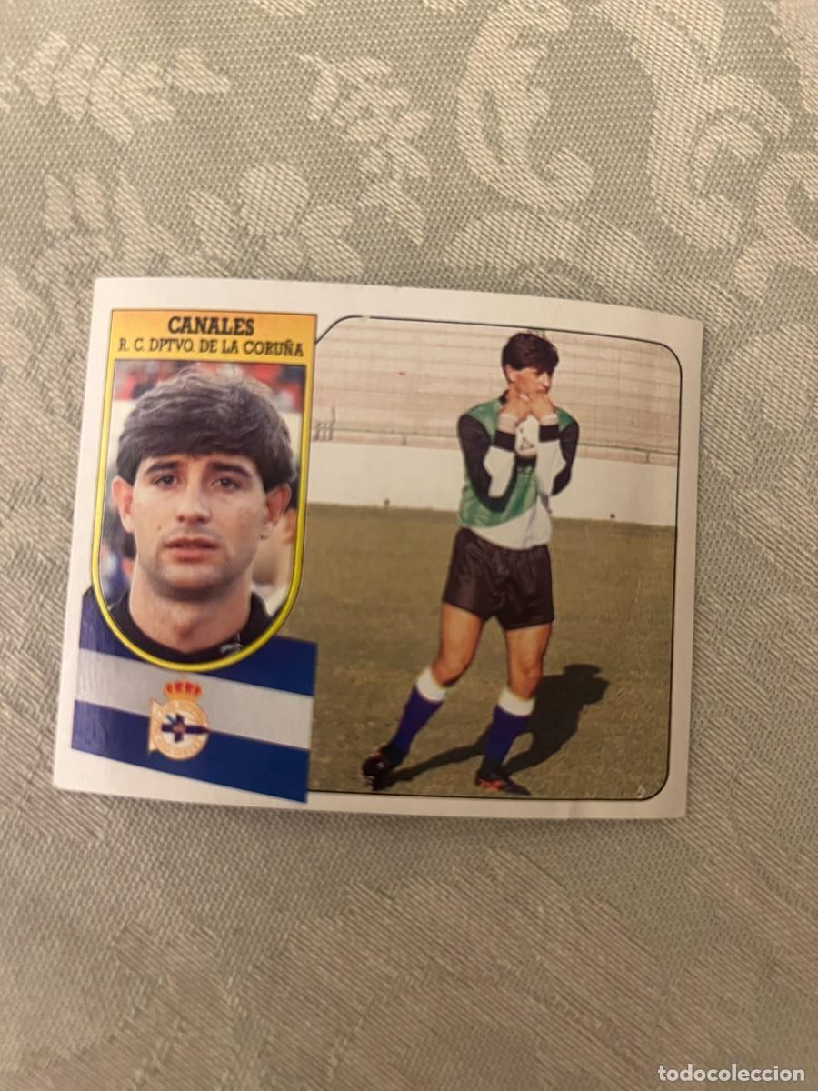 Cromos de f&uacute;tbol: CANALES DEPORTIVO FICHAJE 21 LIGA ESTE 1991/92 91 92