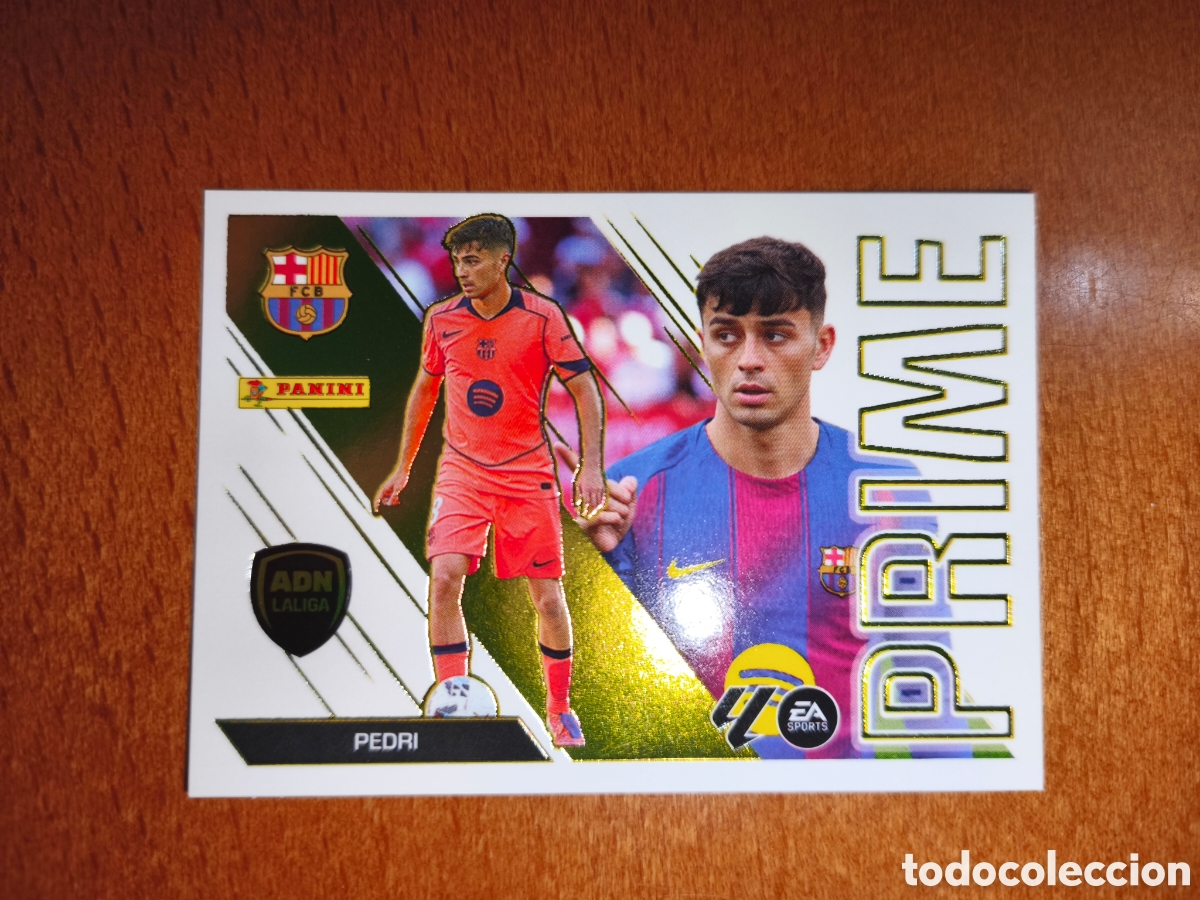 Cromos de f&uacute;tbol: Pedri n&deg;12 ADN LALIGA PRIME liga este 26/27 Barcelona