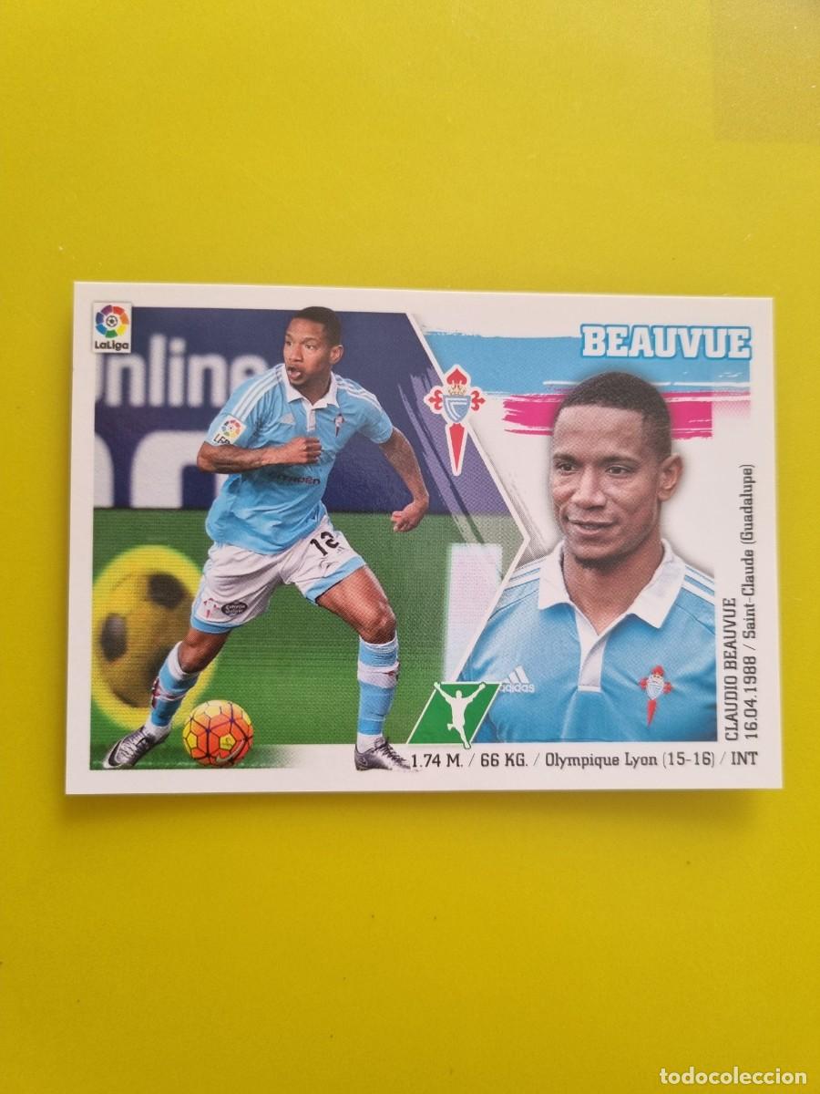 Cromos de f&uacute;tbol: MERCADO INVIERNO ACTUALIZACION ESTE 15 16 2015 2016 SIN PEGAR BEAUVUE CELTA DE VIGO N&ordm;7 AR926