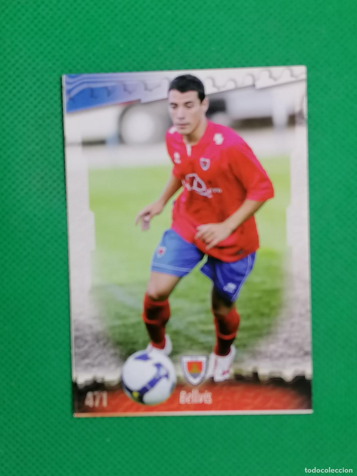 Football Stickers: 471 BELLUIS NUMANCIA DE SORIA ⚽ MUNDICROMO LAS FICHAS DE LA LIGA 08 09 2008 2009 ⚽