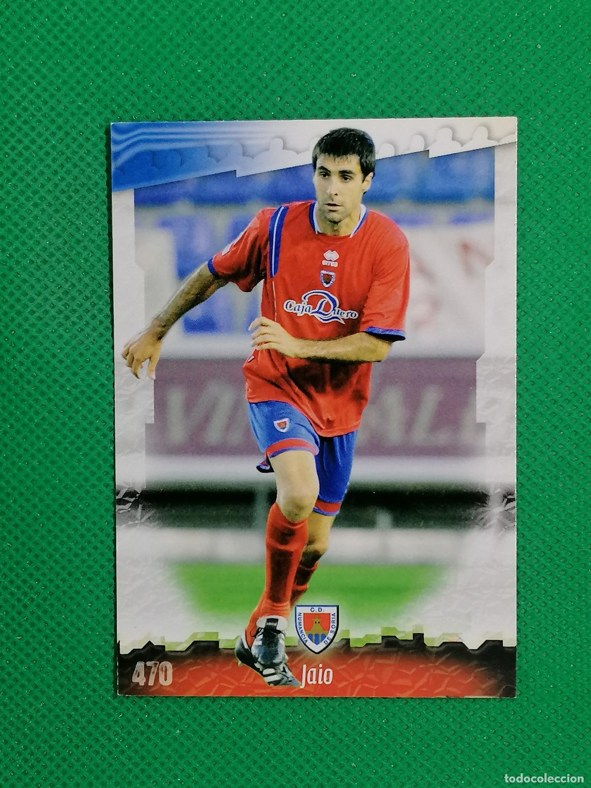 Cromos de Futebol: 470 JAIO NUMANCIA DE SORIA ⚽ MUNDICROMO LAS FICHAS DE LA LIGA 08 09 2008 2009 ⚽