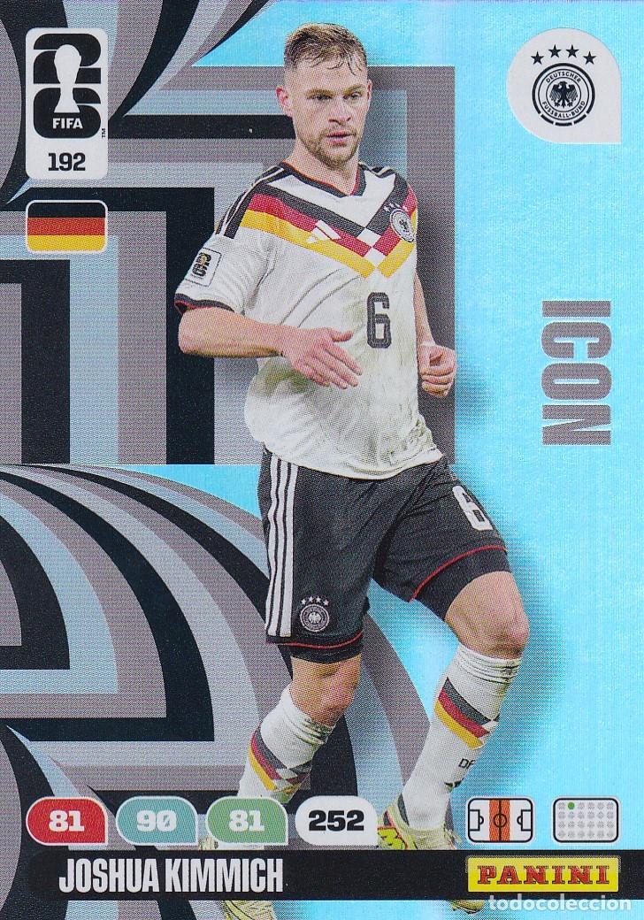 Cromos de Futebol: Adrenalyn XL Fifa World Cup 2026 Mundial 26 N&ordm;192 Joshua Kimmich