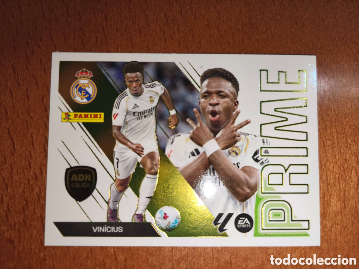 Cromos de Futebol: Vinicius n&deg;15 ADN LALIGA PRIME liga este 26/27 Real Madrid