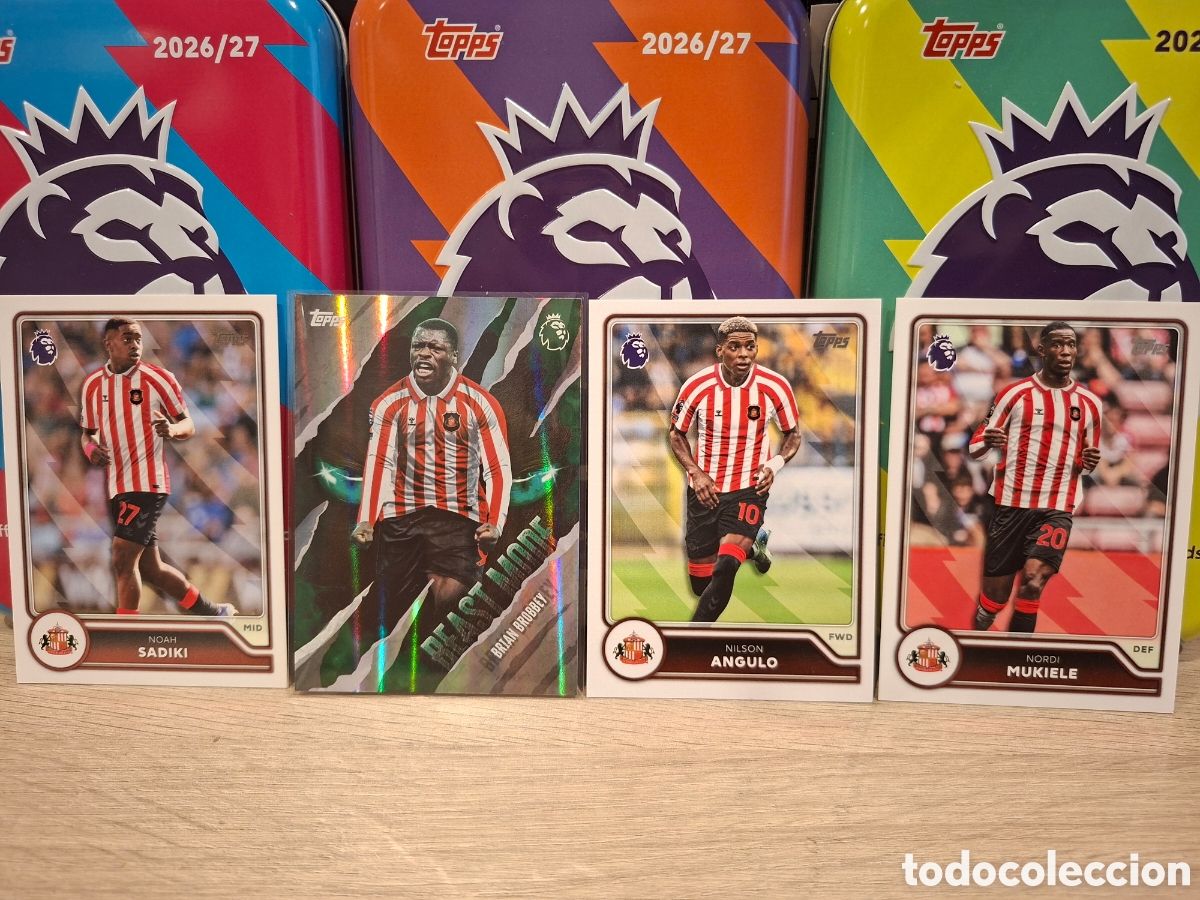 Cromos de Futebol: Sunderland Topps 2026/27 Flagship edition Premier League