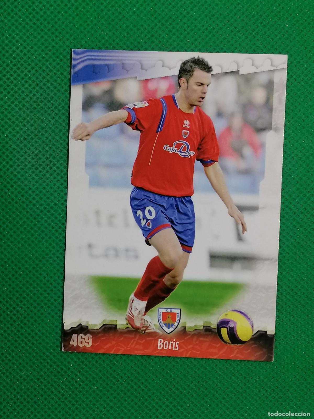 Cromos de Futebol: 469 BORIS NUMANCIA DE SORIA ⚽ MUNDICROMO LAS FICHAS DE LA LIGA 08 09 2008 2009 ⚽