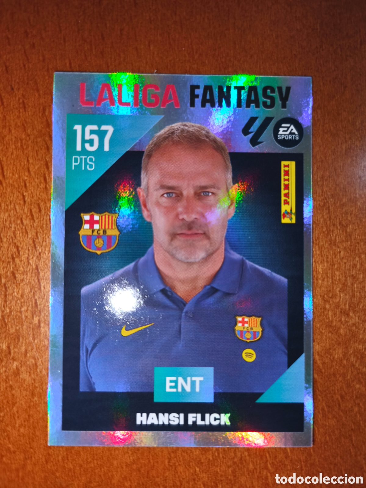 Cromos de Futebol: Hansi Flick n&deg;1 LALIGA FANTASY liga este 26/27 Barcelona