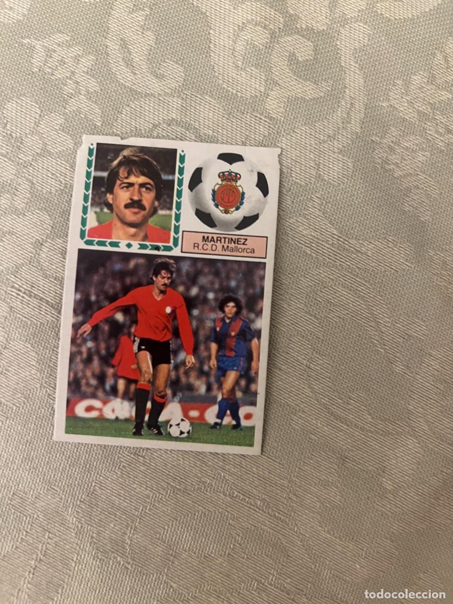 Cromos de Futebol: MARTINEZ MALLORCA FICHAJE 23 VERSION MARADONA LIGA ESTE 1983/84 83 84