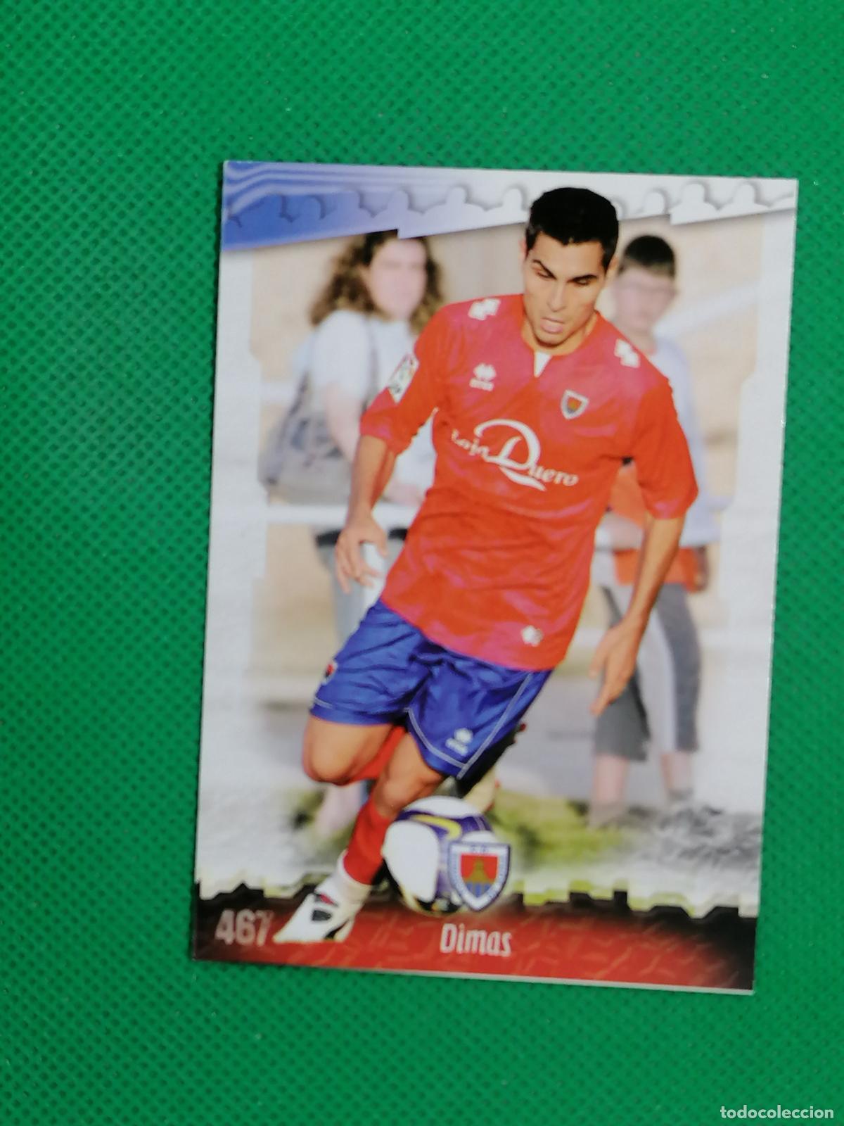 Cromos de Futebol: 467 DIMAS NUMANCIA DE SORIA ⚽ MUNDICROMO LAS FICHAS DE LA LIGA 08 09 2008 2009 ⚽