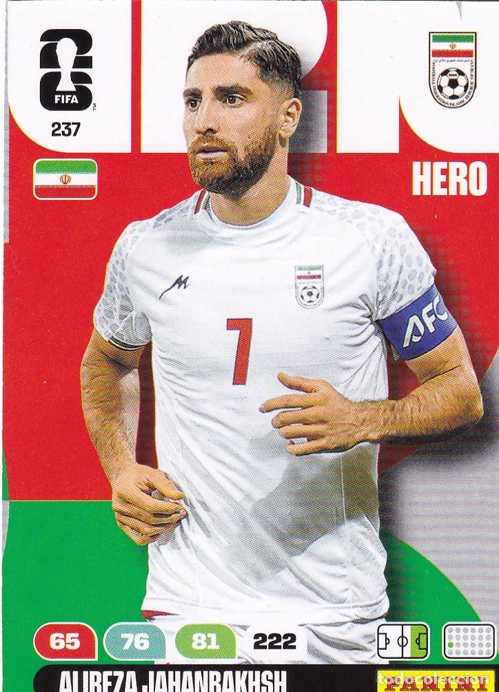 Cromos de Futebol: Adrenalyn XL Fifa World Cup 2026 Mundial 26 N&ordm;237 Alireza Jahanbakhsh