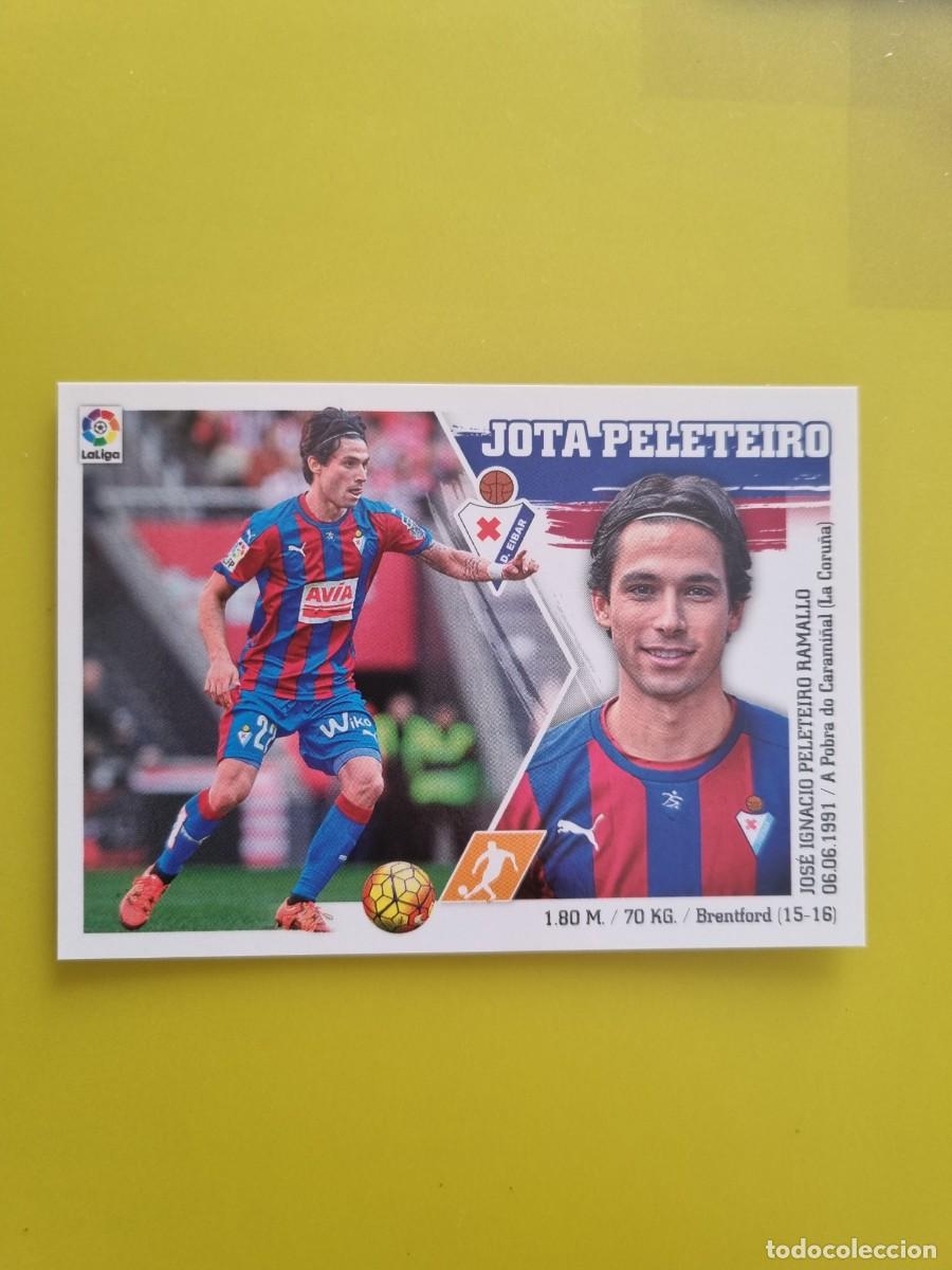 Cromos de Futebol: MERCADO INVIERNO ACTUALIZACION ESTE 15 16 2015 2016 SIN PEGAR JOTA PELETEIRO EIBAR N&ordm;10 AR926