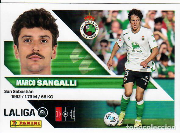 Cromos de Futebol: CROMO PANINI LIGA 26 27 - N&ordm; 6 - SANGALLI - RACING DE SANTANDER