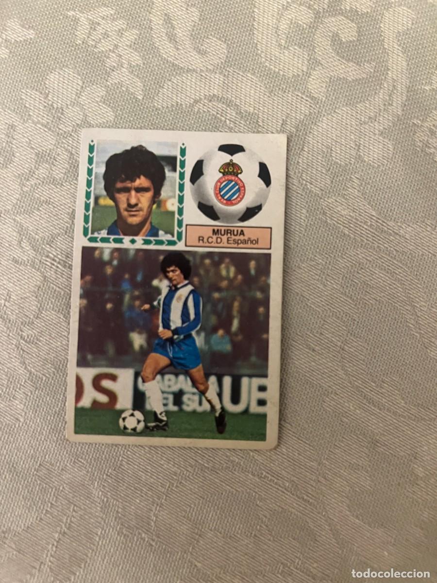 Cromos de Futebol: MURUA ESPA&Ntilde;OL BAJA LIGA ESTE 1983/84 83 84
