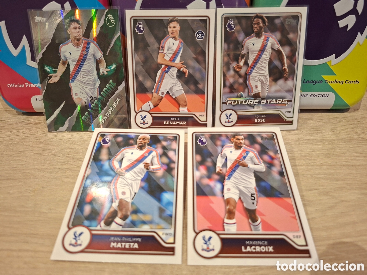 Cromos de Futebol: Crystal Palace Topps Flagship edition Premier League