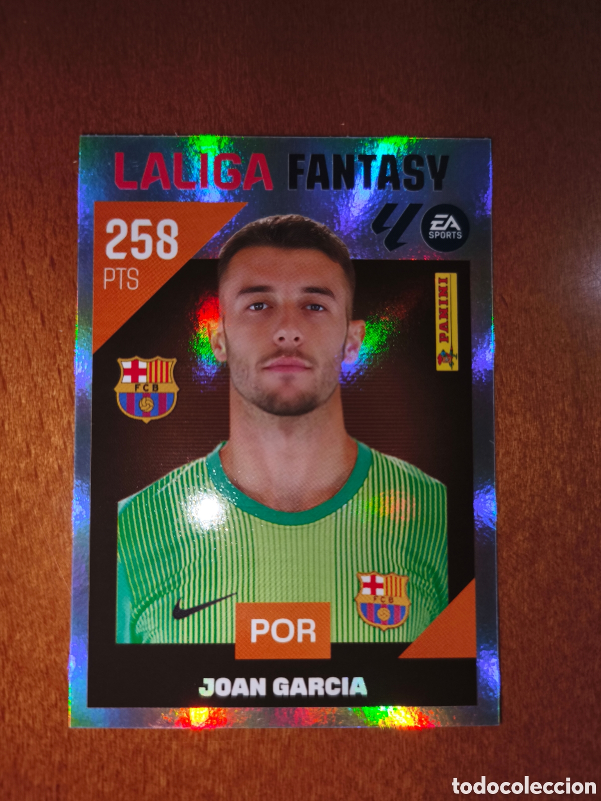 Cromos de Futebol: Joan Garc&iacute;a n&deg;2 LALIGA FANTASY liga este 26/27 Barcelona