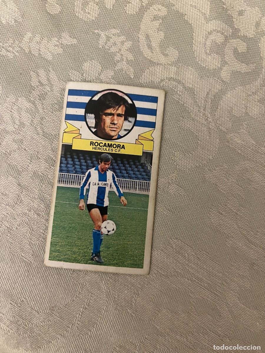 Cromos de Futebol: ROCAMORA BAJA H&Eacute;RCULES LIGA ESTE 1985/86 85 86