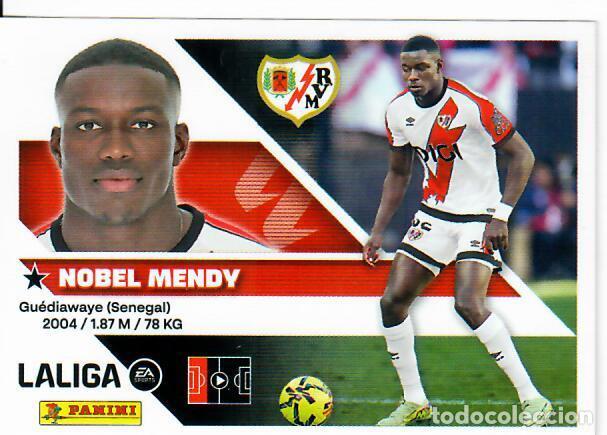 Cromos de Futebol: CROMO PANINI LIGA ESTE 26 27 - N&ordm; 7 - NOBEL MENDY - RAYO VALLECANO