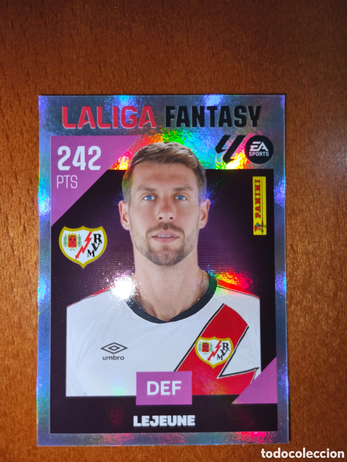 Cromos de Futebol: Lejeune n&deg;3 LALIGA FANTASY liga este 26/27 Rayo Vallecano