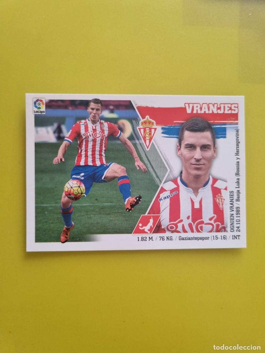 Cromos de Futebol: MERCADO INVIERNO ACTUALIZACION ESTE 15 16 2015 2016 SIN PEGAR VRANJES SPORTING N&ordm;33 AR926