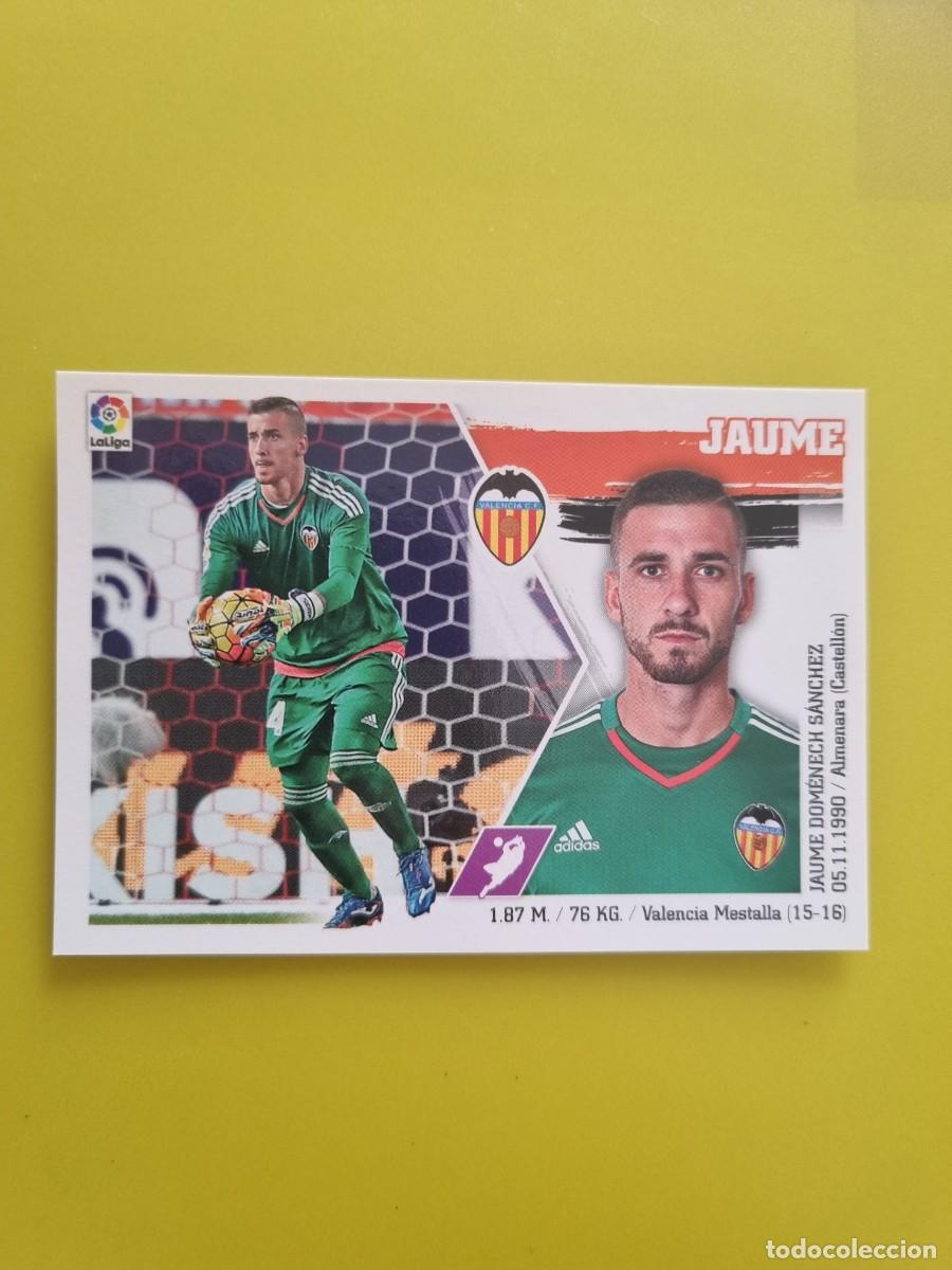 Cromos de f&uacute;tbol: MERCADO INVIERNO ACTUALIZACION ESTE 15 16 2015 2016 SIN PEGAR JAUME VALENCIA N&ordm;36 AR926