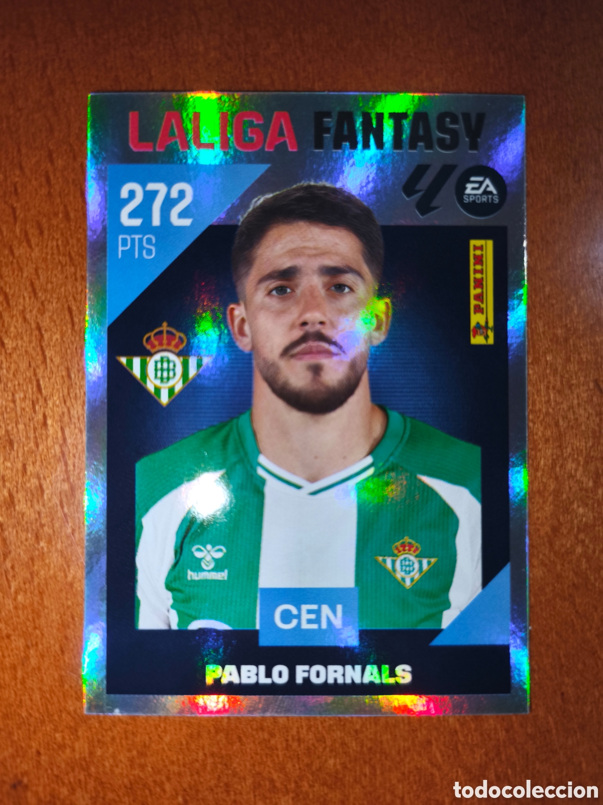 Cromos de f&uacute;tbol: Pablo Fornals n&deg;4 LALIGA FANTASY liga este 26/27 Real Betis