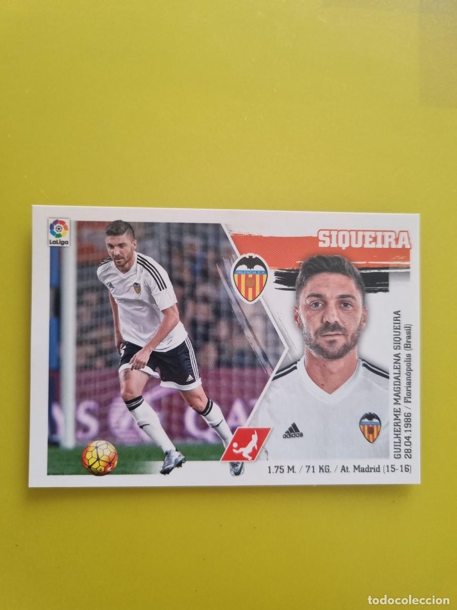Fu&szlig;ball-Sticker: MERCADO INVIERNO ACTUALIZACION ESTE 15 16 2015 2016 SIN PEGAR SIQUEIRA VALENCIA N&ordm;37 AR926