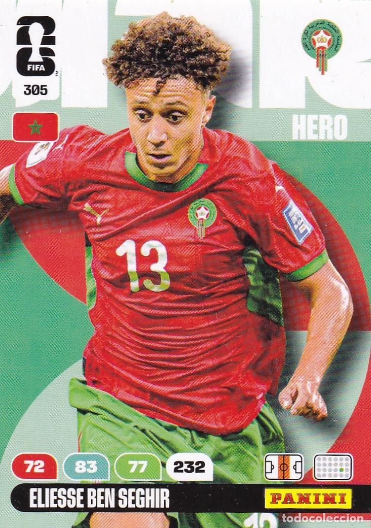 Cromos de f&uacute;tbol: Adrenalyn XL Fifa World Cup 2026 Mundial 26 N&ordm;305 Eliesse Ben Seghir