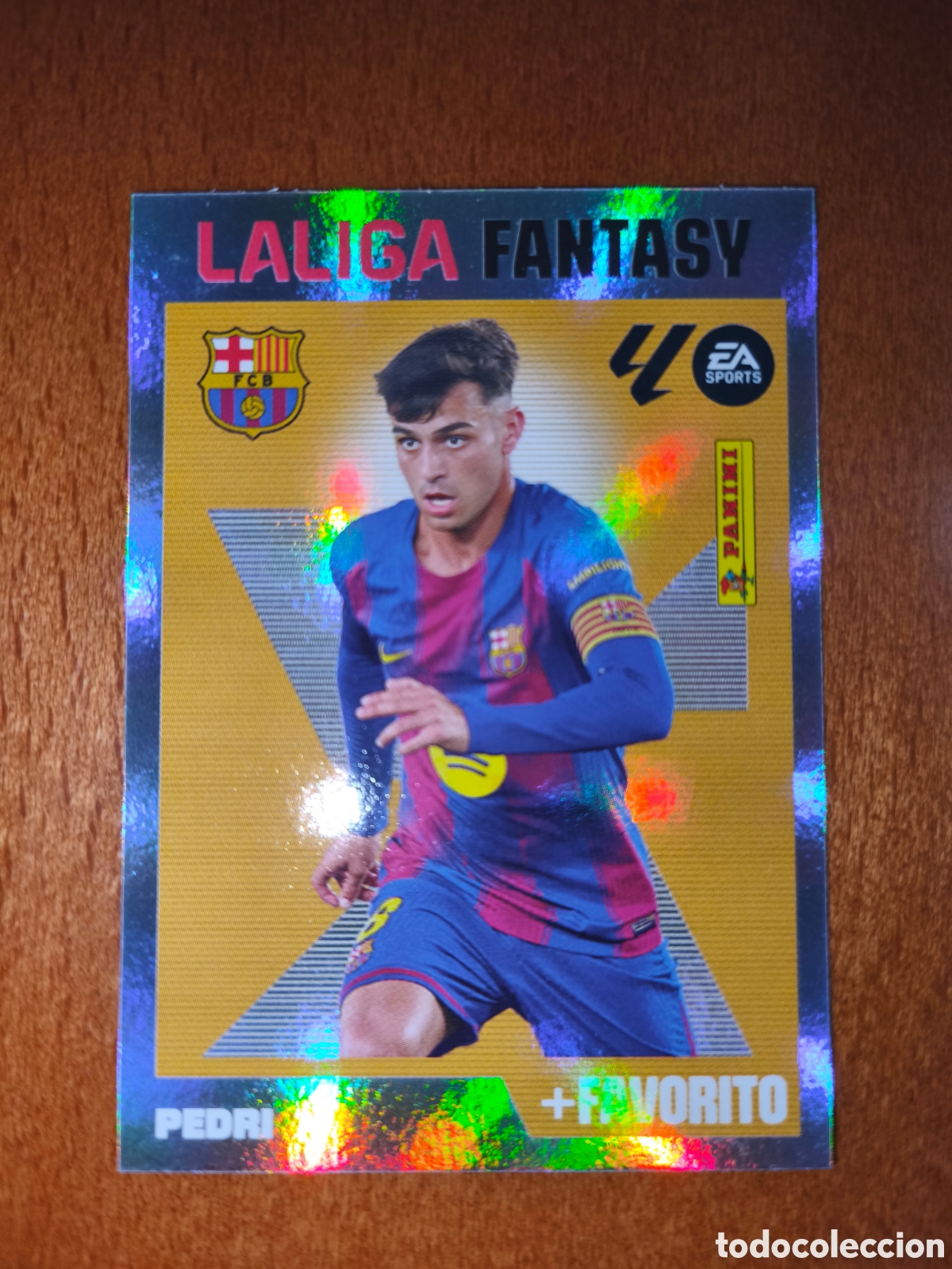 Cromos de f&uacute;tbol: Pedri n&deg;7 LALIGA FANTASY liga este 26/27 Barcelona