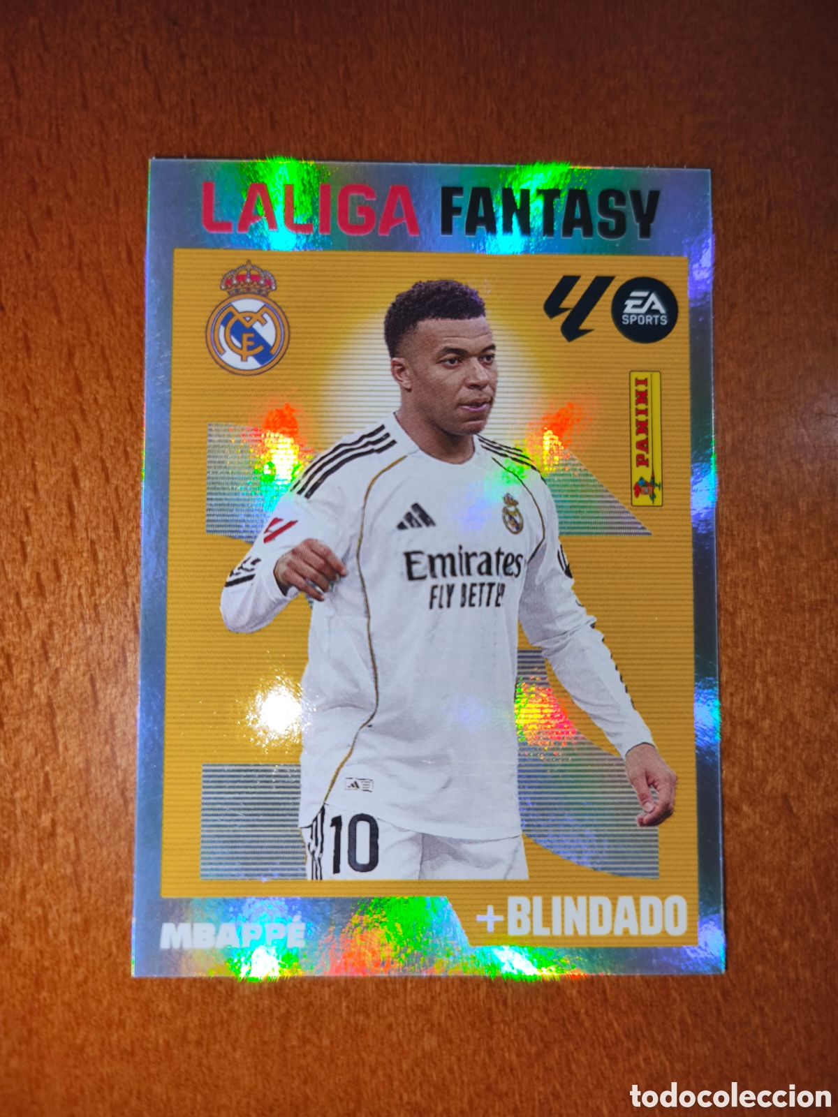 Cromos de f&uacute;tbol: Mbappe n&deg;9 LALIGA FANTASY liga este 26/27 Real Madrid