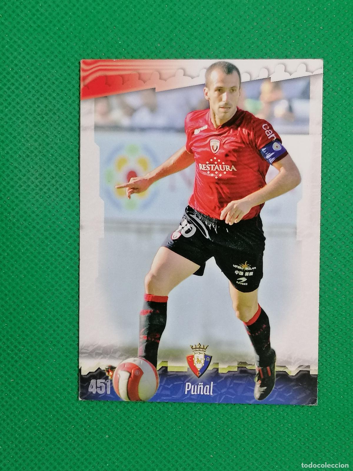 Cromos de f&uacute;tbol: 451 PU&Ntilde;AL OSASUNA ⚽ MUNDICROMO LAS FICHAS DE LA LIGA 08 09 2008 2009 ⚽