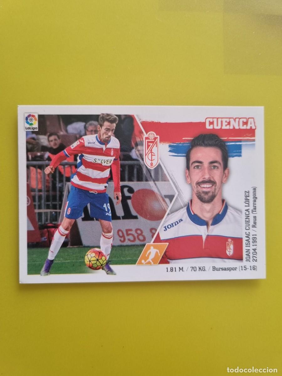 Cromos de f&uacute;tbol: MERCADO INVIERNO ACTUALIZACION ESTE 15 16 2015 2016 SIN PEGAR CUENCA GRANADA N&ordm;15 AR926