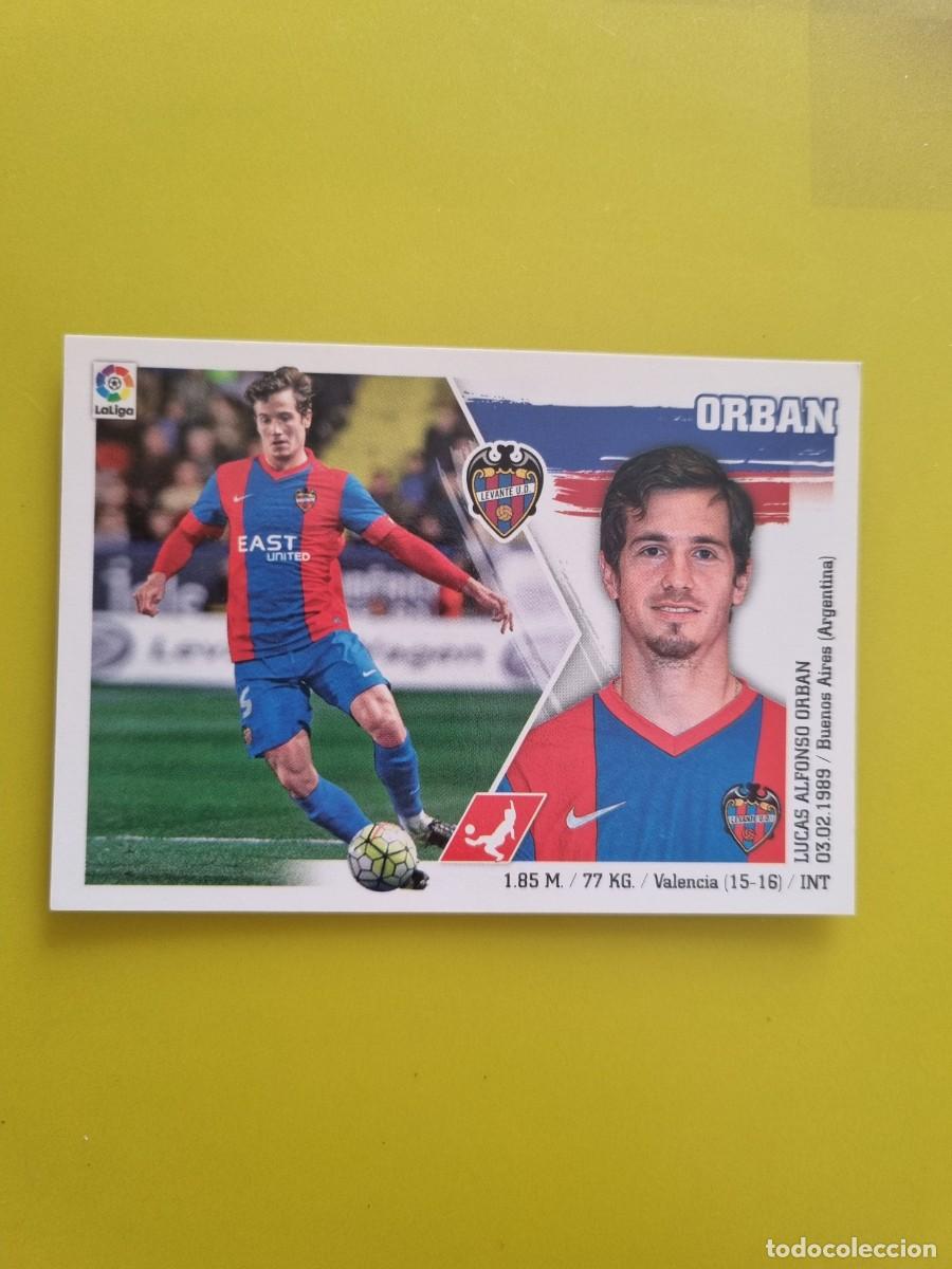 Figurine di Calcio: MERCADO INVIERNO ACTUALIZACION ESTE 15 16 2015 2016 SIN PEGAR ORBAN LEVANTE N&ordm;20 AR926