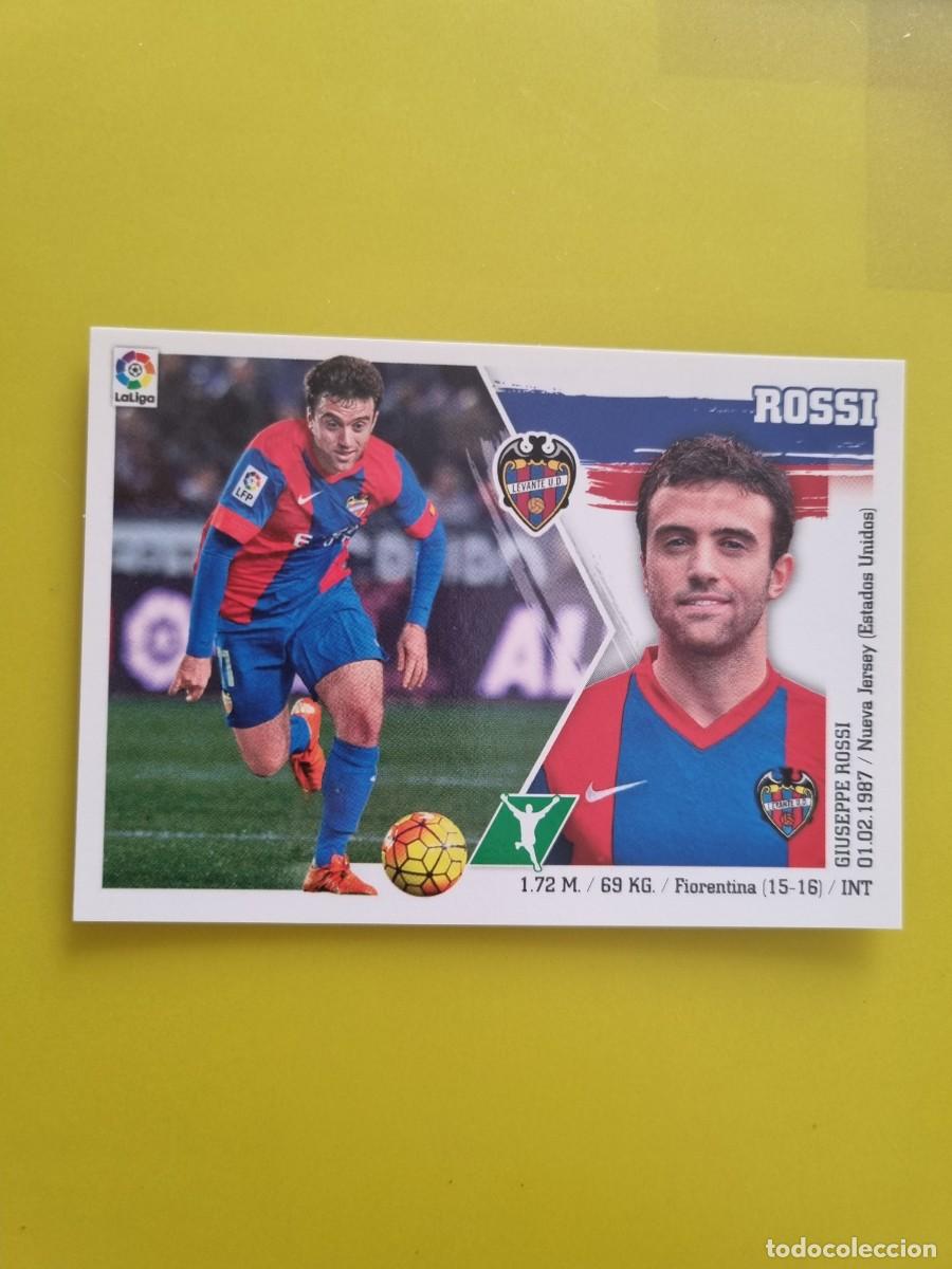 Cromos de f&uacute;tbol: MERCADO INVIERNO ACTUALIZACION ESTE 15 16 2015 2016 SIN PEGAR ROSSI LEVANTE N&ordm;23 AR926
