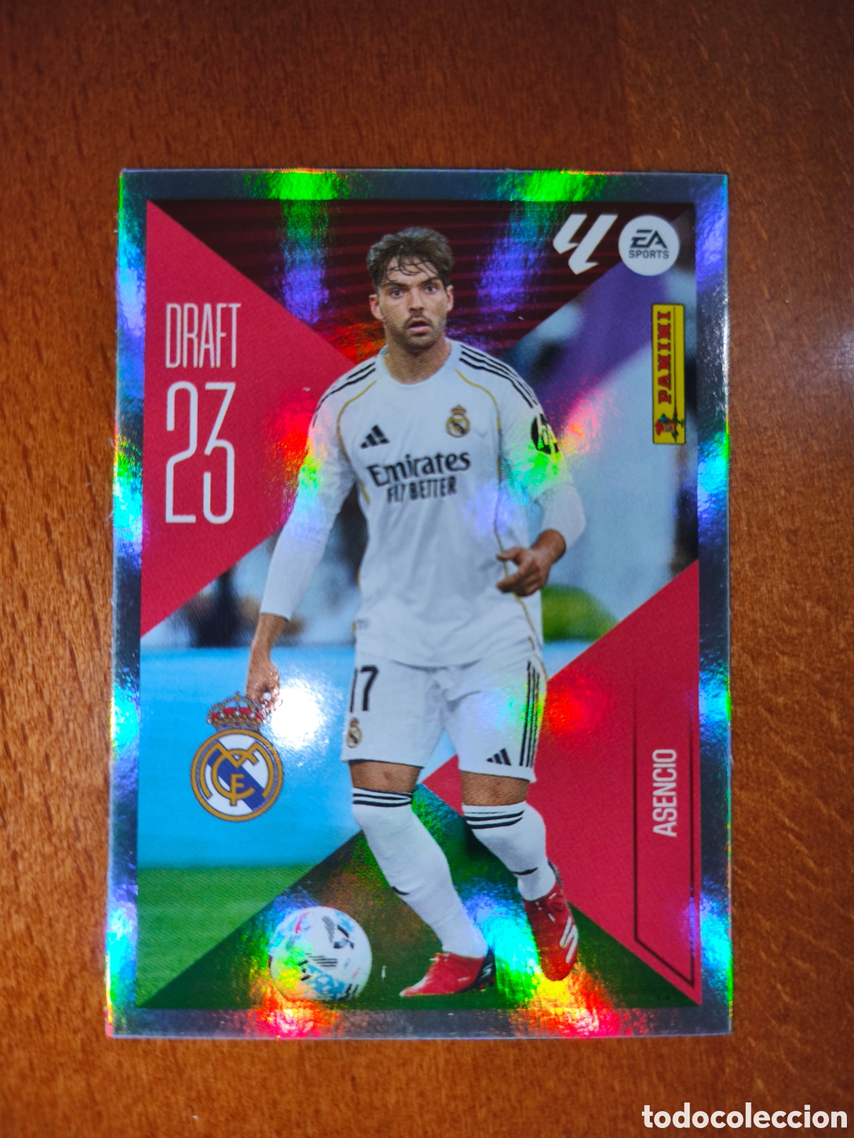 Cromos de f&uacute;tbol: Asencio n&deg;1 DRAFT 23 liga este 26/27 Real Madrid