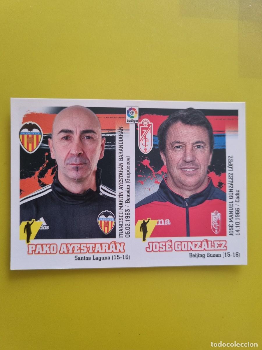 Cromos de f&uacute;tbol: MERCADO INVIERNO ACTUALIZACION ESTE 15 16 2015 2016 SIN PEGAR ENTRENADORES N&ordm;42 AR926
