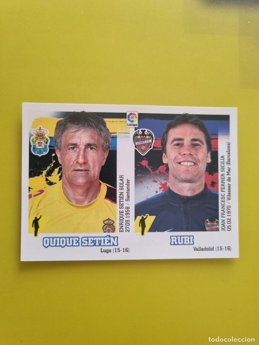 Cromos de f&uacute;tbol: MERCADO INVIERNO ACTUALIZACION ESTE 15 16 2015 2016 SIN PEGAR ENTRENADORES N&ordm;40 AR926