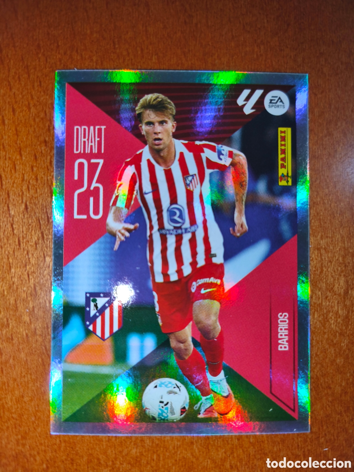 Cromos de f&uacute;tbol: Barrios n&deg;3 DRAFT 23 liga este 26/27 Atl&eacute;tico De Madrid