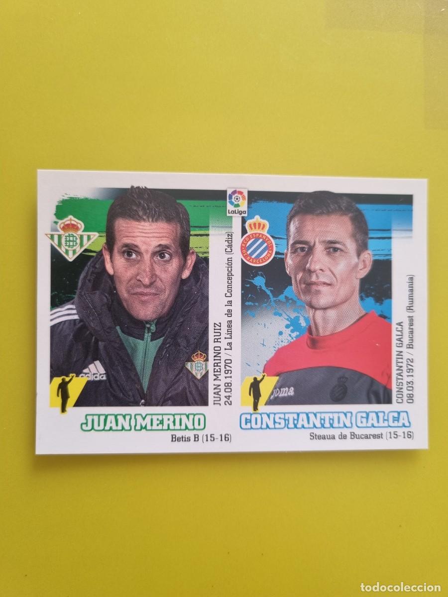 Cromos de f&uacute;tbol: MERCADO INVIERNO ACTUALIZACION ESTE 15 16 2015 2016 SIN PEGAR ENTRENADORES N&ordm;39 AR926