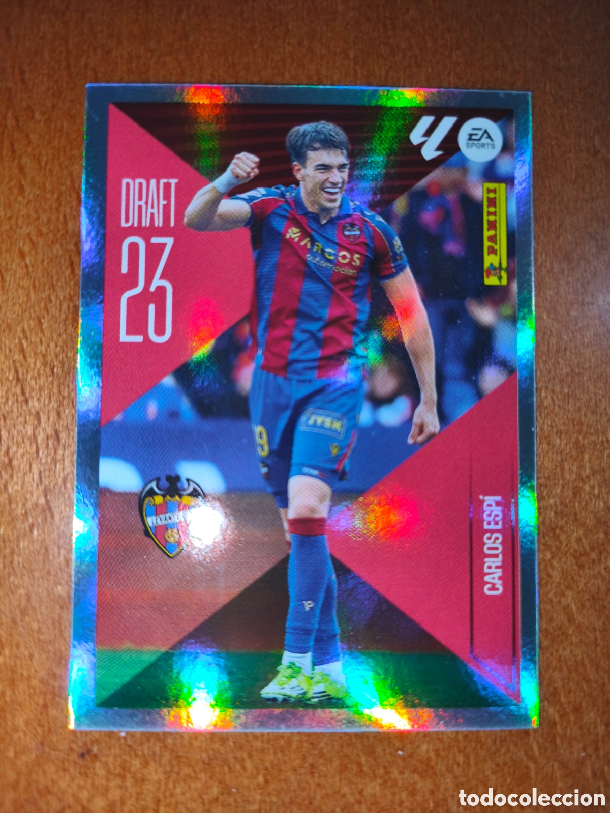 Cromos de f&uacute;tbol: Carlos Espi n&deg;4 DRAFT 23 liga este 26/27 Levante