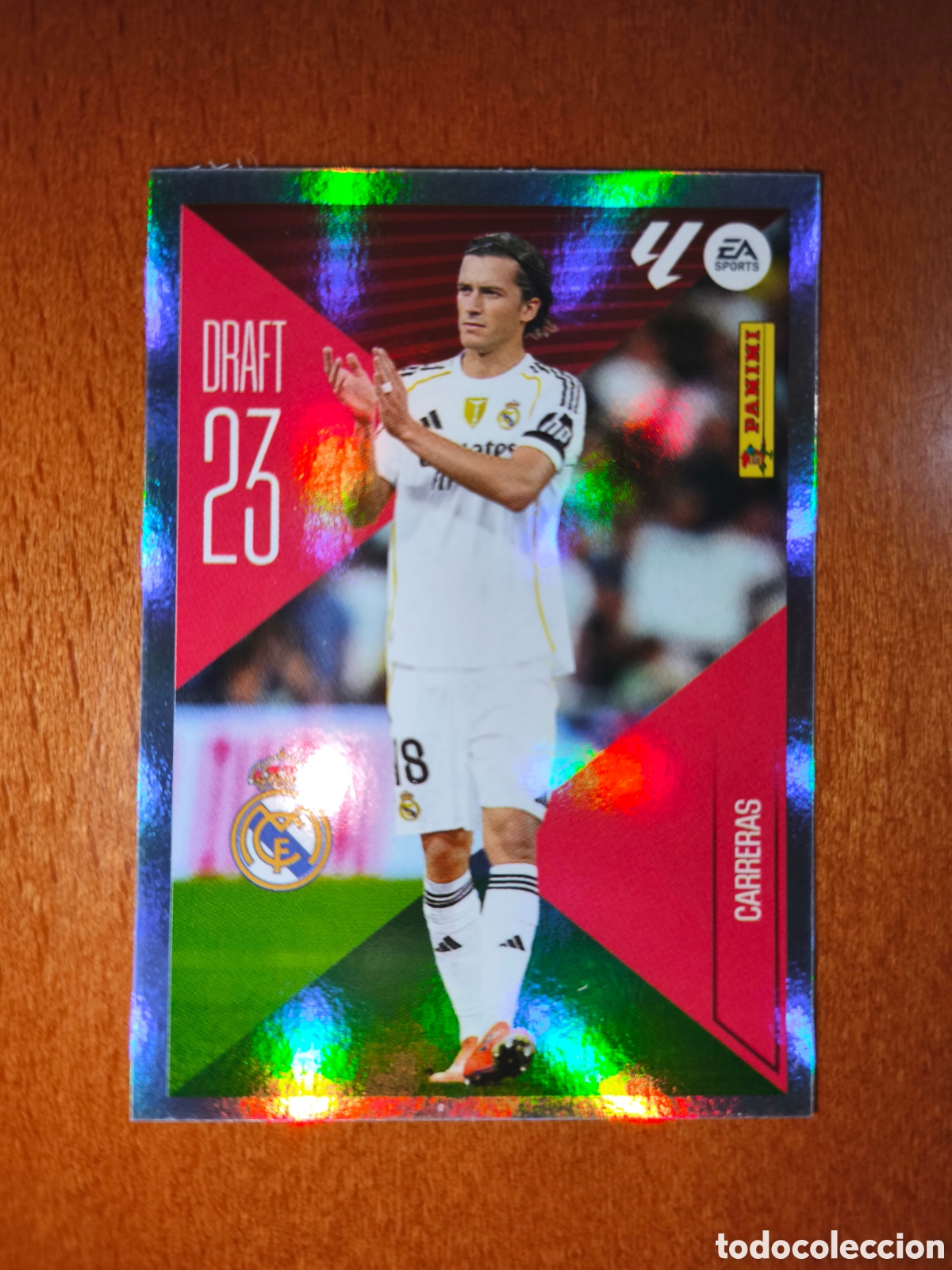 Cromos de f&uacute;tbol: Carreras n&deg;5 DRAFT 23 liga este 26/27 Real Madrid