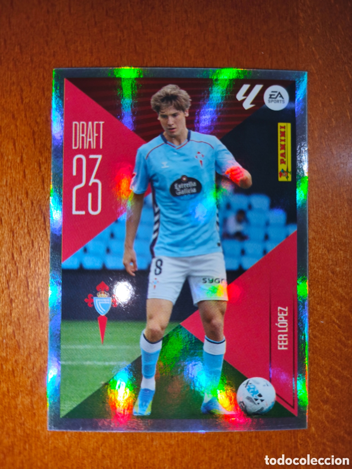 Cromos de f&uacute;tbol: Fer L&oacute;pez n&deg;7 DRAFT 23 liga este 26/27 Celta