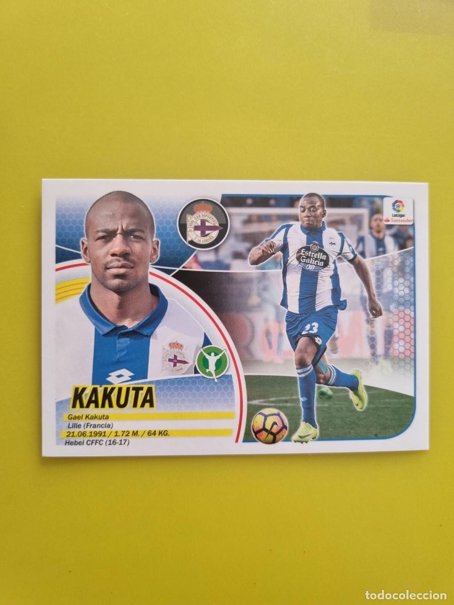 Cromos de f&uacute;tbol: MERCADO INVIERNO ACTUALIZACION ESTE 16 17 2016 2017 SIN PEGAR KAKUTA DEPORTIVO N&ordm;9 AR926